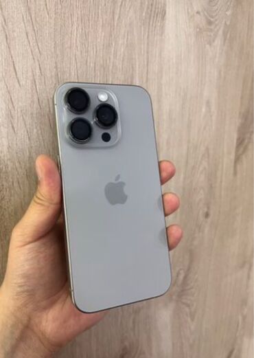 iphone под подушкой: IPhone 15 Pro, 128 ГБ, Natural Titanium, Зарядное устройство, Защитное стекло, Чехол, 91 %
