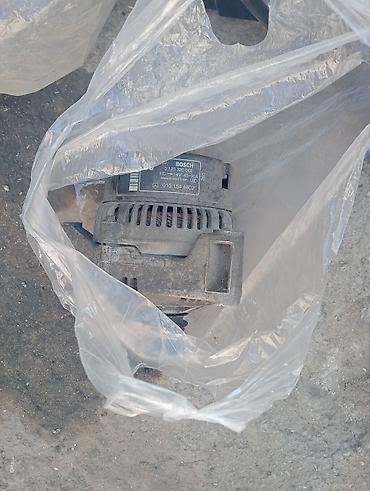 Bosch generatoru (alternator) təqdim olunur. Detal üzərində görünən