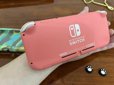 nintendo switch прошитая купить: Nintendo switch lite прошитый чипом 32/64 Можно установить любые игры!