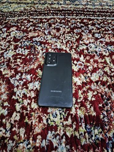 xs телефон: Samsung Galaxy A53 5G, Колдонулган, 128 ГБ, түсү - Кара, 2 SIM