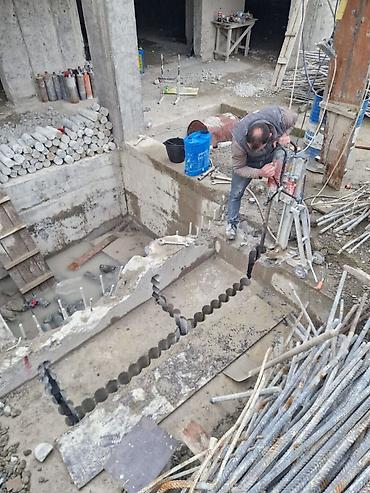 Beton işləri: Beton kəsimi və deşilməsi xidməti - Dəqiq və səliqəli beton kəsimi — 24