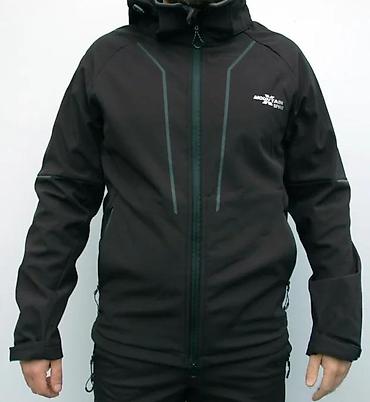 Jakne za prelazni period: Muška softshell jakna Mountain X Spirit – crna - Materijal: softshell — 3