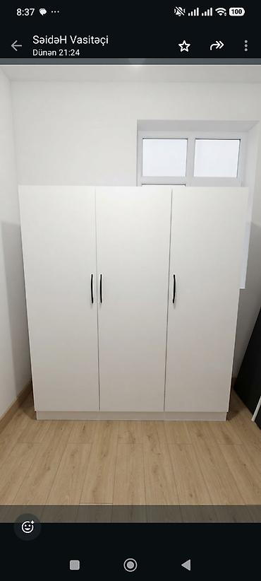 Dolab 200 manat.Catdirilma quraşdırılma ödənişlə.Olcu E 150/H 175/D