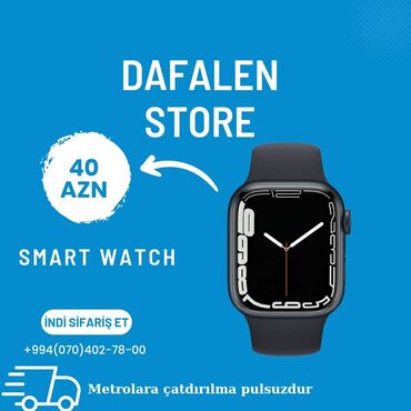 m16 plus smart watch qiymeti: Yeni, Smart saat, rəng - Qara