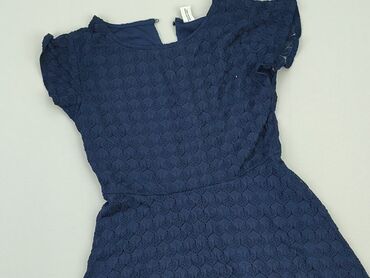sukienka biało niebieska: Sukienka, 12 lat, 146-152 cm, stan - Bardzo dobry