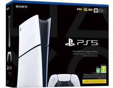 PS5 (Sony PlayStation 5): Продаю PlayStation 5 Slim Digital edition Покупалась пол года назад