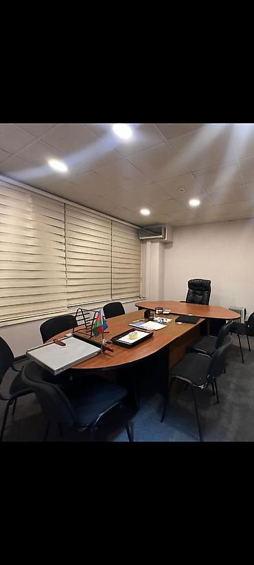 Ofis mebeli: Ofis mebeli dəsti – rəhbər və görüş masası komplekti - L‑şəkilli iri — 1