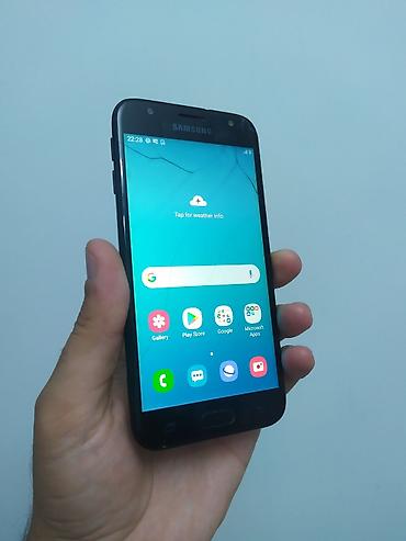 samaung s22: Samsung Galaxy J3 2017, 16 GB, rəng - Qara, Sensor — 4
