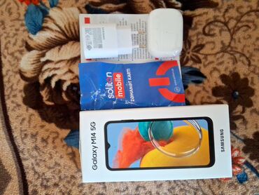 Samsung: Samsung Galaxy M14 5G, 128 GB, rəng - Qara, İki sim kartlı