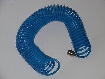 Ostali pneumatski alati: Spiralno pneumatsko crevo – plavo - Tip: spiralno/uvijeno crevo za — 1