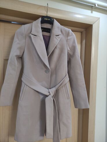 женские пальто oversize: Пальто, Осень-весна, Кашемир, Короткая модель