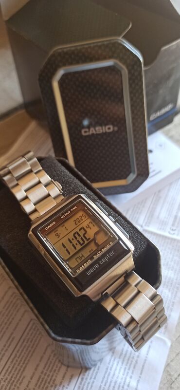 ал фажир: Классикалык сааттар саат, Casio, Желим, Жапония, Суу өткөрбөөчү, Асыл нуска, Эркектердики, Колдонулган