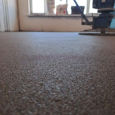 Напольные работы: Полусухой стяжка куйабыз уйдун ичине плита ламинат паркетке тегиз таза — 10