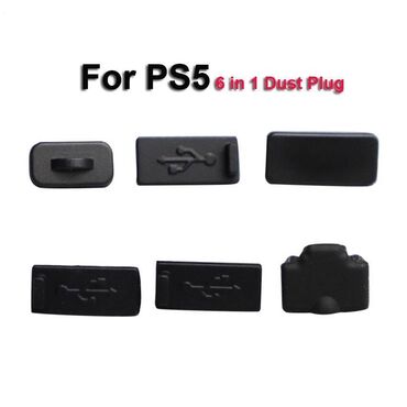 крышка для бутылок: Заглушка защитная от пыли для консоли PlayStation 5, порт USB и HDMI
