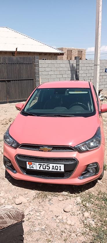 расырочка машина: Chevrolet Spark: 2017 г., 1 л, Автомат, Бензин, Хэтчбэк — 1