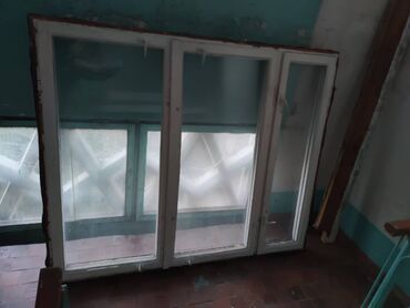 рамы для окон со стеклом: Отдам бесплатно оконную раму со стеклами размер 1800 на 1460