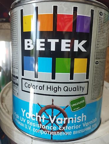 BETEK Yacht Varnish — яхтный лак для наружных работ. - Высокая
