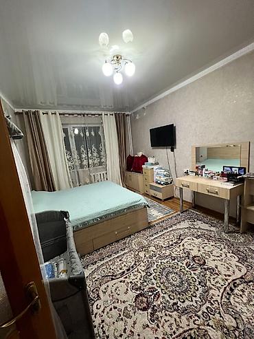 студенческое: 4 комнаты, 90 м², Тунгуч мкр 105 серия, 5 этаж, Евроремонт — 2