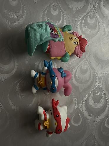 balis yumsaq oyuncaqlar: Mc donalds ve kinder figurlari — 1
