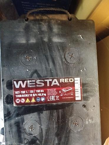 varta max tech: Westa RED akkumulyator - Model: 6CT-192 L (3) - Gərginlik: 12 V - — 1