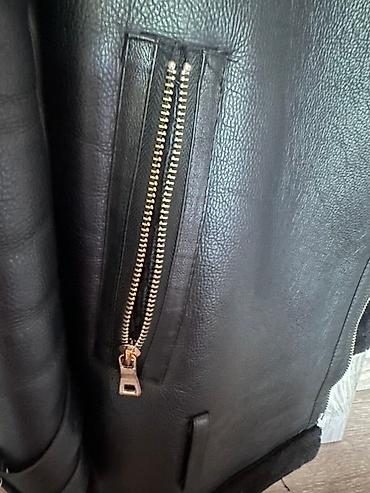 Кожаные куртки: Кожаная куртка, Классическая модель, Экокожа, С утеплителем, Стандарт — 4