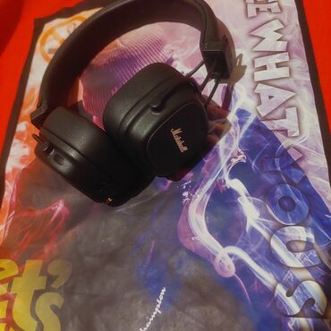 Qulaqcıqlar: Simsiz (Bluetooth) Qulaqcıqlar, Marshall, rəng - Qara — 4