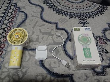 sim kartli saat: LingPan LP838 daşımalı mini ventilyator - Kompakt əl ventilyatoru — 1