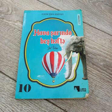 дача с бассейном аренда: Məhsul: Kitab – “Hava şarında beş həftə” Müəllif: Jul Vern Seriya