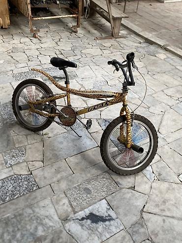 Детские велосипеды: Uşaq velosipedi – BMX üslubunda, 20" təkərlər - Rəng/naxış: pələng — 2