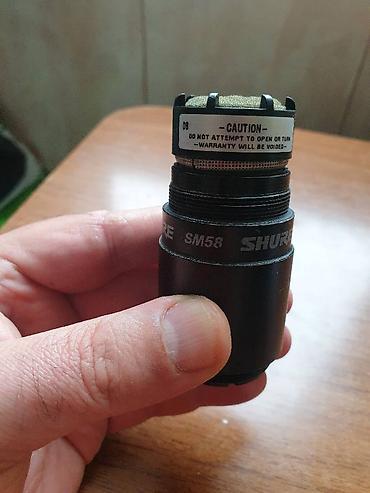 orginal ses: Shure SM58 orijinal təmiz. Kapsul. Səs - super. Tam yoxlama — 5