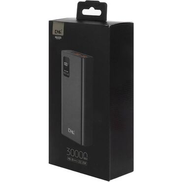 Digər: Power Bank 30000 mAh Sürətli enerji doldurma dəstəyi Batareya həcmi