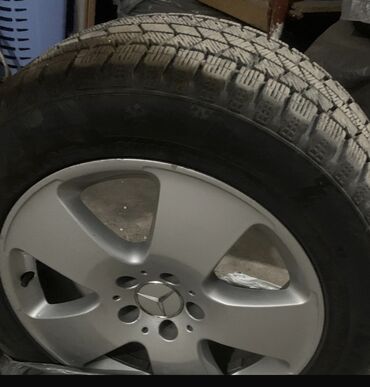 Диски: Литые Диски R 18 Mercedes-Benz, Комплект, отверстий - 5, Б/у