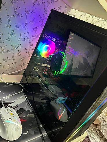 Masaüstü kompüterlər və iş stansiyaları: Gaming stolüstü kompüter komplekti Tərkibi: - Sistem bloku: şüşə — 5