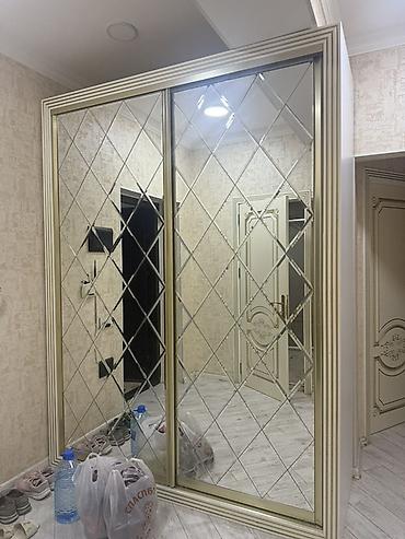 Ideal vezyetde Kocle elaqedar satilir Qapılı güzgülü kupe şkaf - İki