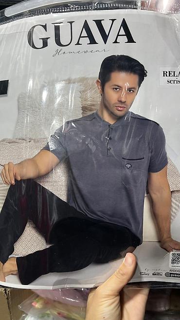 half zip: Турецкие мужские пижамы из 💯 хлопок Размеры 42 по 66 (7хл) — 8