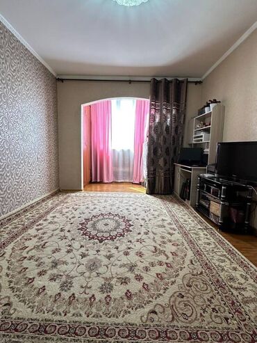 россрочку: 1 бөлмө, 45 кв. м, 106-серия жакшыртылган, 6 кабат, Евроремонт