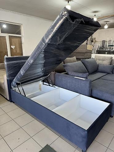 Односпальные кровати: Кровать Односпальные кровати высокого качество паралон Россия ткань — 13