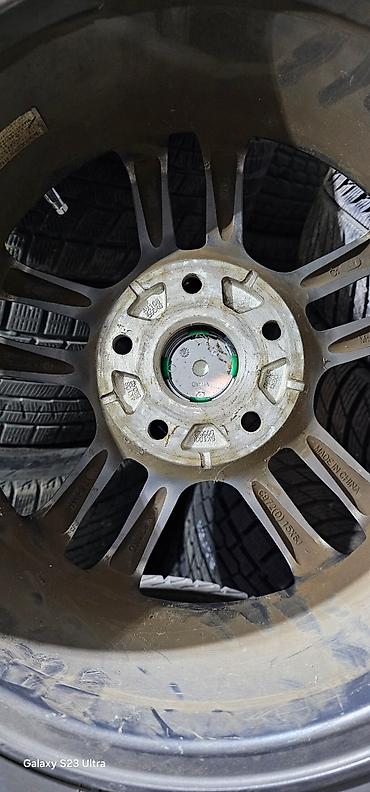 15: Литые Диски R 15 Toyota, Комплект, отверстий - 5, Б/у — 2