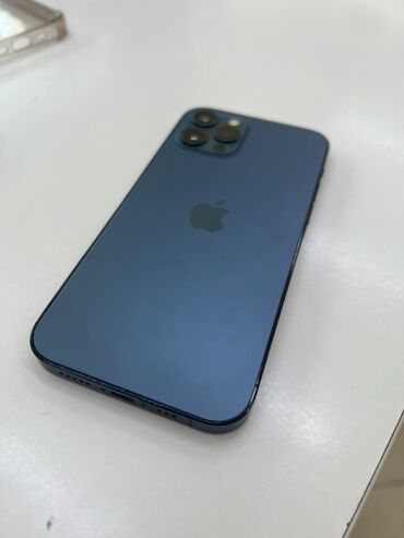 ноутбук appl: IPhone 12 Pro, Новый, 256 ГБ, Pacific Blue