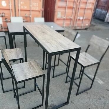 Столы и стулья для кафе: Стол и стул для кафе, Новый, Платная доставка, Самовывоз — 24