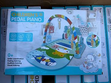 ички кийим: Развивающий коврик с дугой и ножным пианино CHILDREN’S PEDAL PIANO — 2