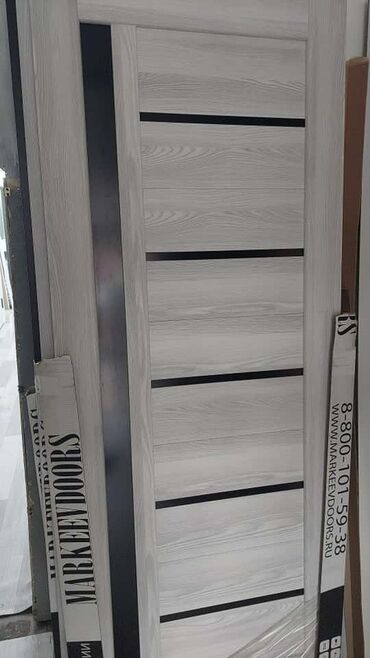 бронь двер: Межкомнатная глухая дверь, Ламинированная, цвет - Серый