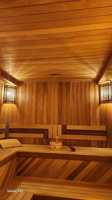 ikinci el cadır: Sauna tikintisi sauna işləri sauna inşaatı sauna materialları sauna — 6