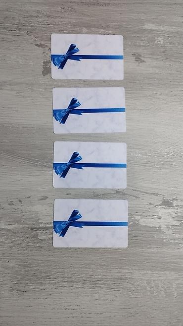 ucuz vizitka capı: PVC plastik kartların çapı və dizaynı - Format: 86×54 mm (bank kartı — 9
