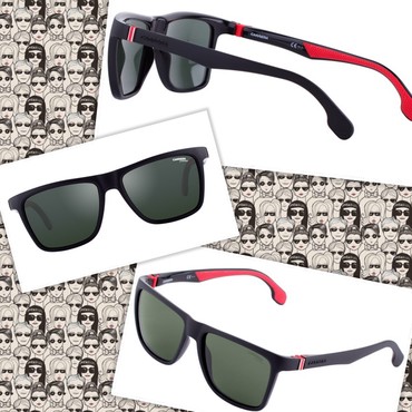 подставка под очки: Очки: CARRERA UV-PROTECT Комплект: Укрепленный футляр, коробка и