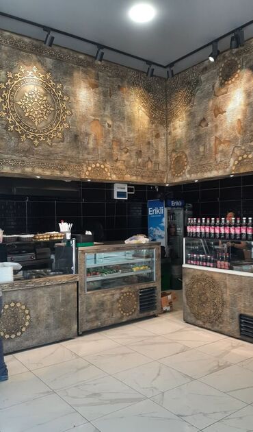 Digər divar panelləri: Xüsusi dekorativ divar boyası və relyef panelləri – Şərq naxışlı — 1