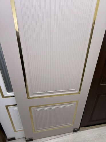 двери с двух сторон из бельгии: Межкомнатная глухая дверь, Панельный, цвет - Серый