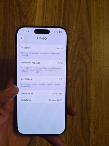 i̇phone: IPhone 16 Pro, 128 GB, Ağ — 7