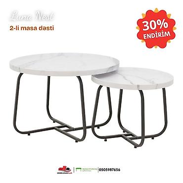 loft masa: Jurnal masası, Yeni, Açılmayan, MDF, Yumru masa — 3