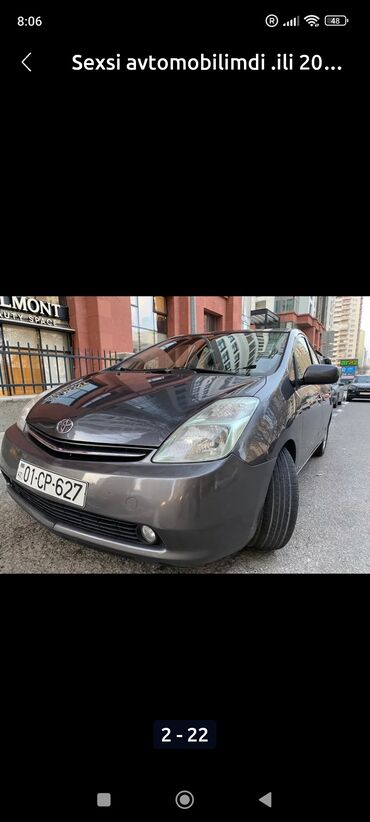 Toyota: Toyota Prius (II nəsil) hibrid hetçbek Texniki xüsusiyyətlər: - — 20
